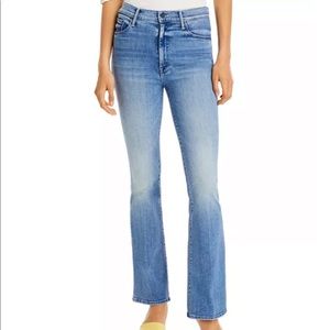 Mother 27/ 26 The Runway Weekender blue denim jeans